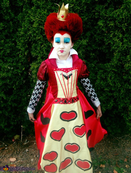 Diy queen of hearts costume for adults Free porn first bbc