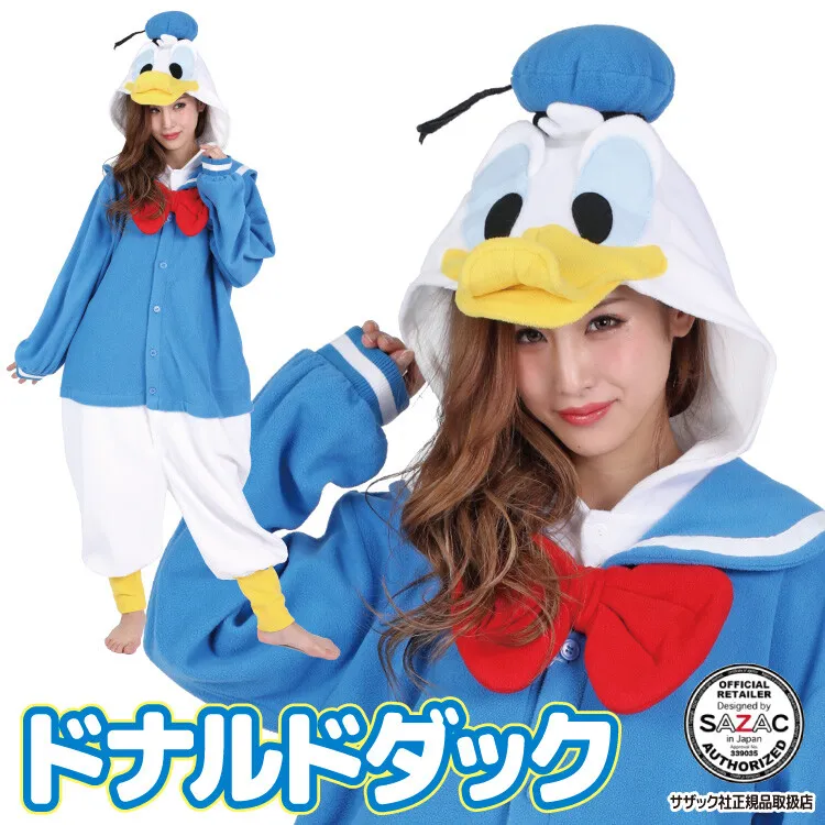Donald duck adult onesie Threesome mmf compilation