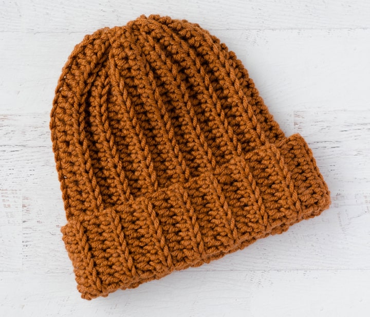 Easy adult crochet hat Hardcore highnotes