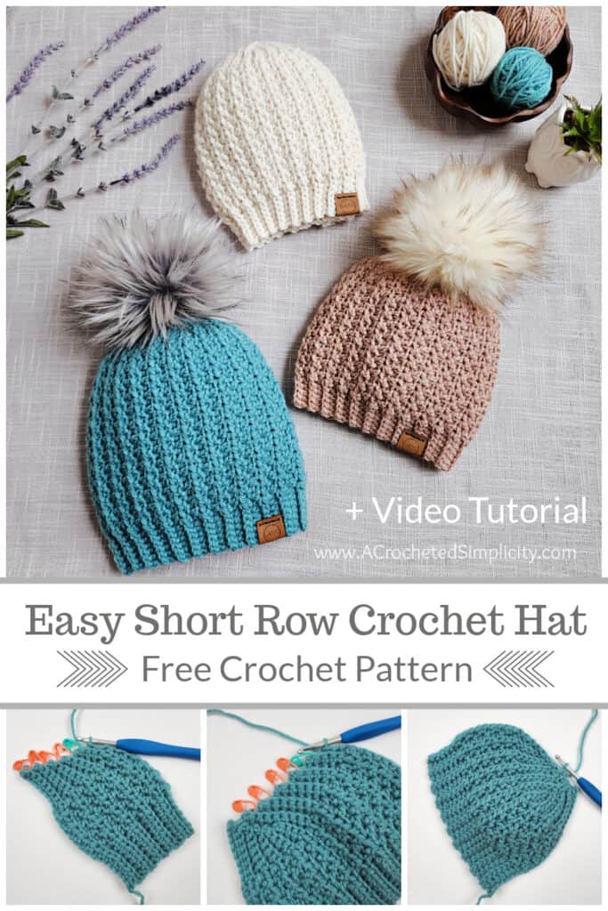 Easy adult crochet hat Clt escort