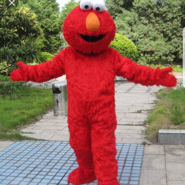 Elmo costume for adults rental Woodside escorts