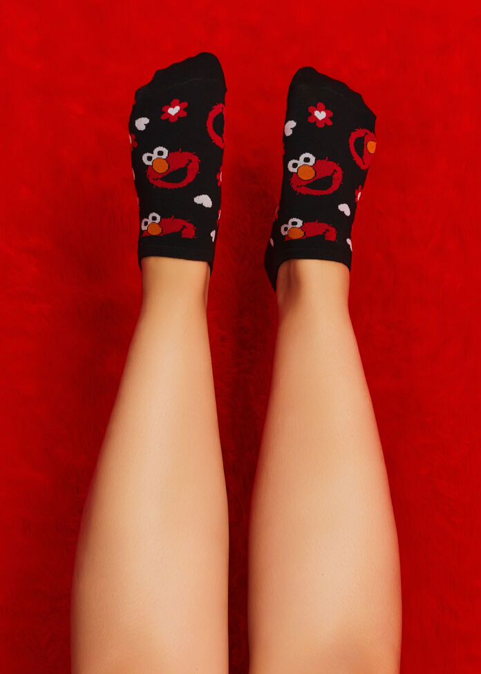 Elmo socks for adults Steve fister