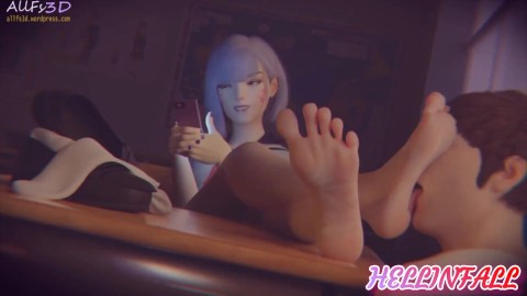 Feet porn animated Real wife threesom