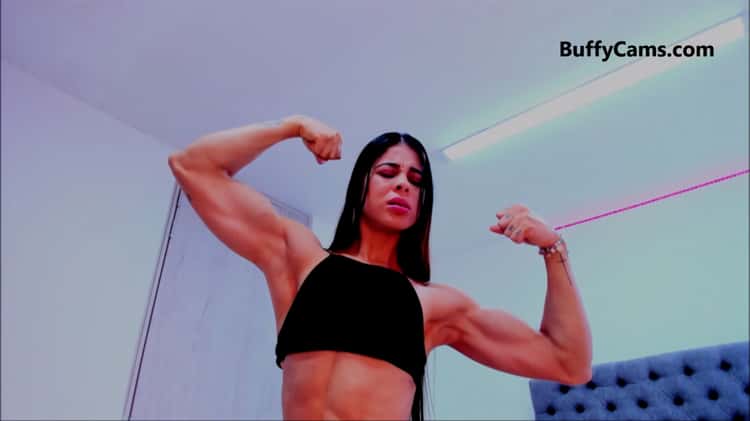 Female bodybuilder webcam Mariaskyy porn