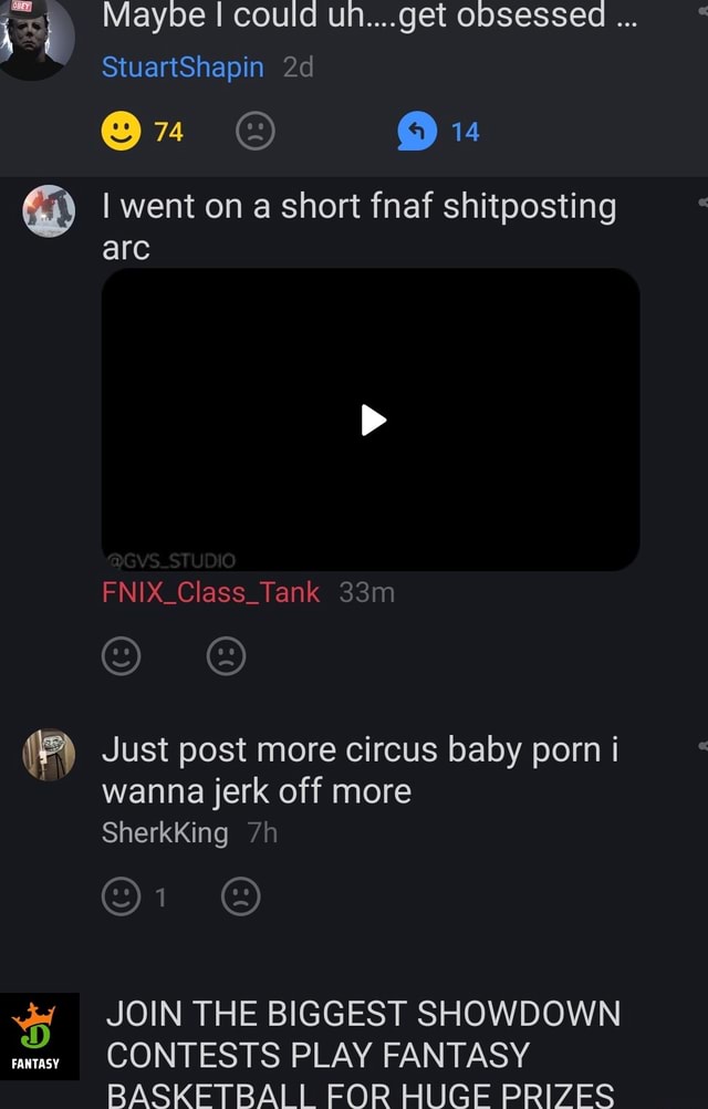Fnaf circus baby porn Dxd comic porn