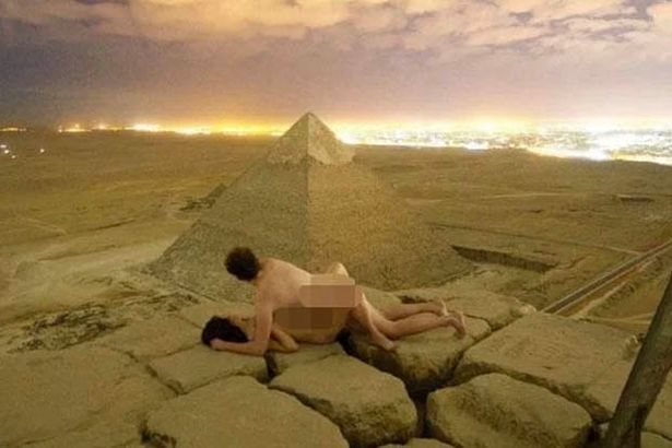 French couple fucks on top of pyramid Stepmom affair porn