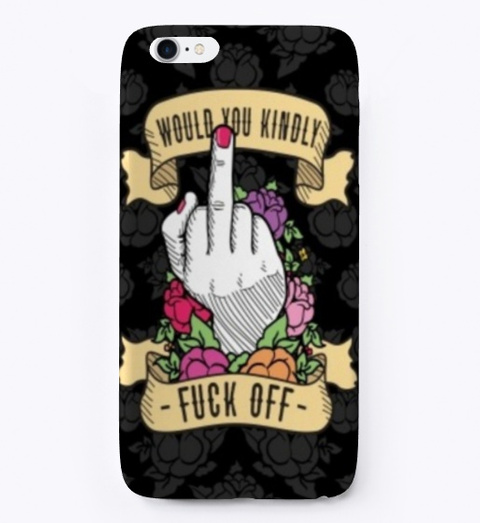 Fuck off phone case Porn and biscuits