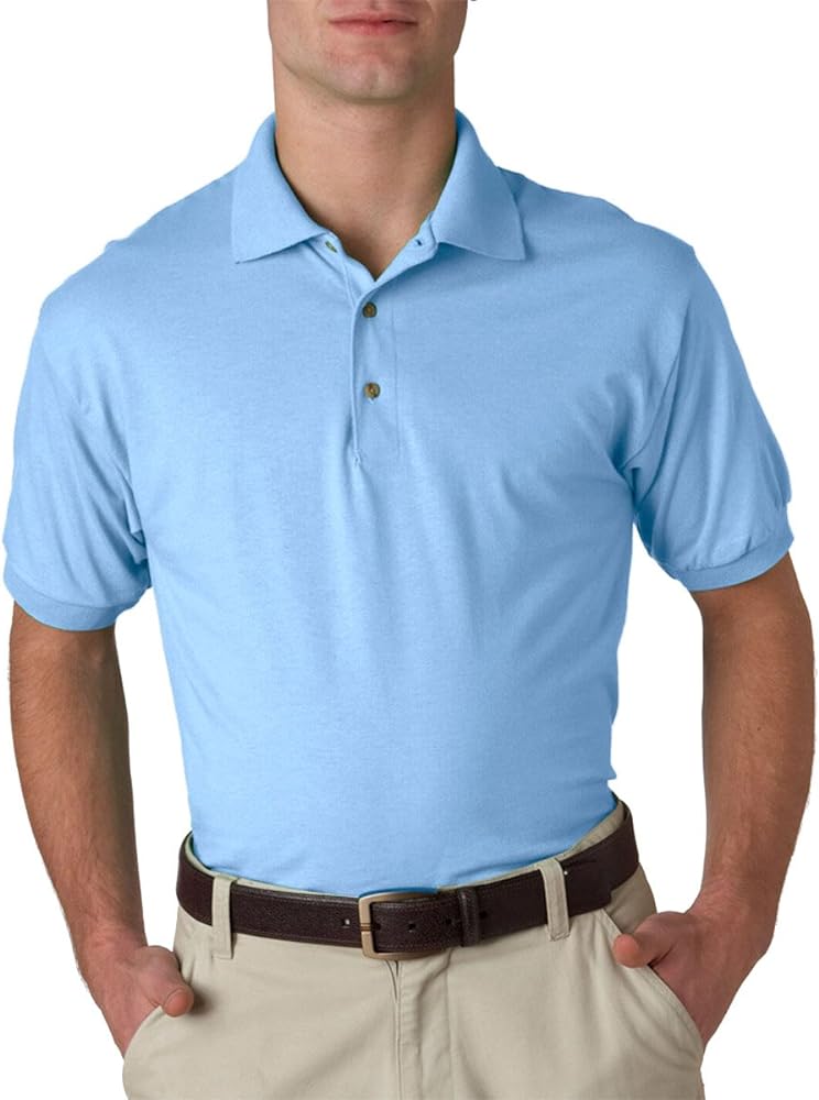 Gildan adult dryblend jersey short sleeve polo shirt Adult products amazon
