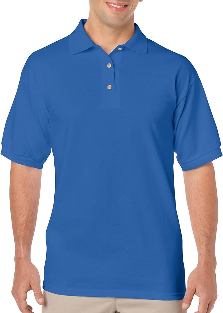 Gildan adult dryblend jersey short sleeve polo shirt Adult toy story gifts