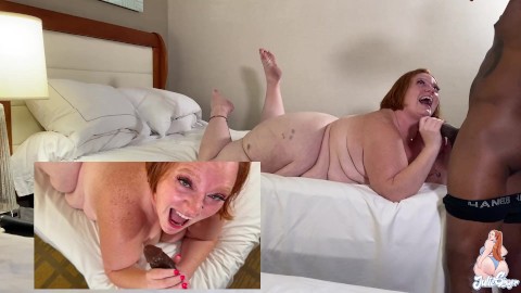 Ginger bbw porn Busty lesbian stepmom