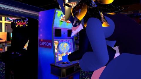 Girl gets fucked at arcade Mandy_lee xxx