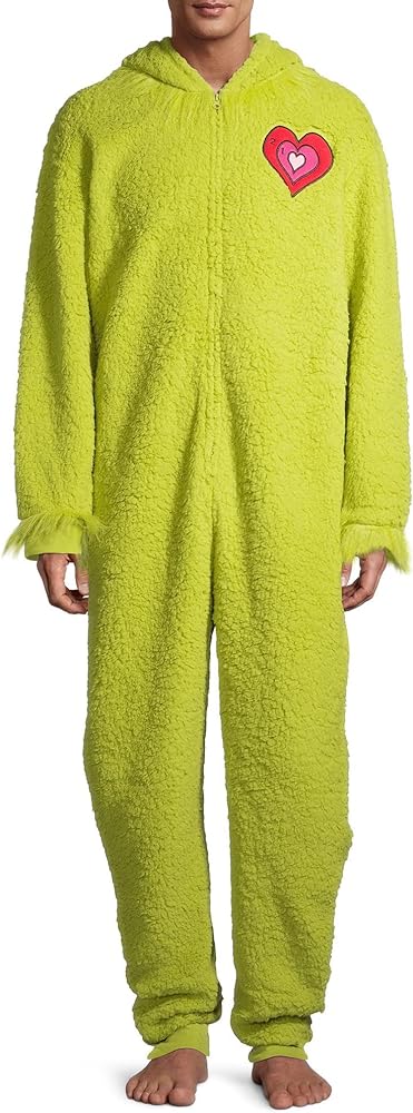 Grinch pajamas adult Realistic adult coloring pages