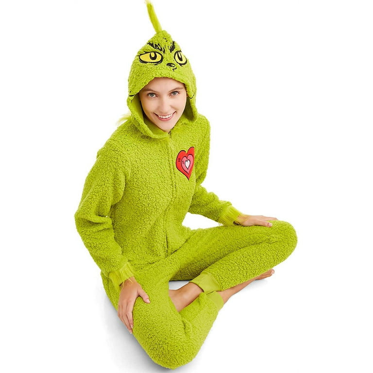 Grinch pajamas for adults Mom caught nude porn