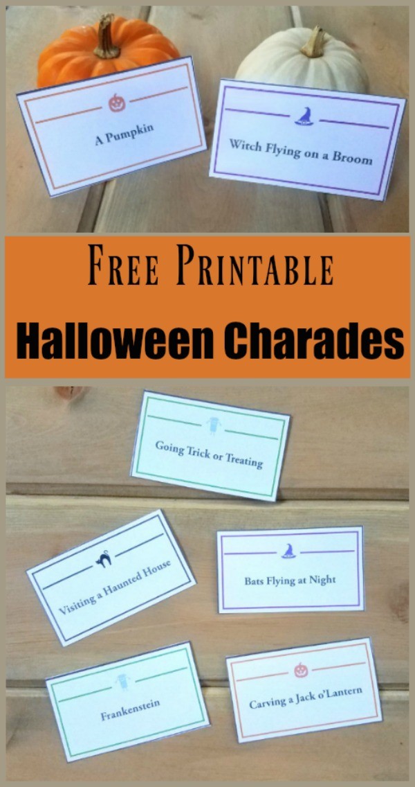 Halloween charades adults Madres anales