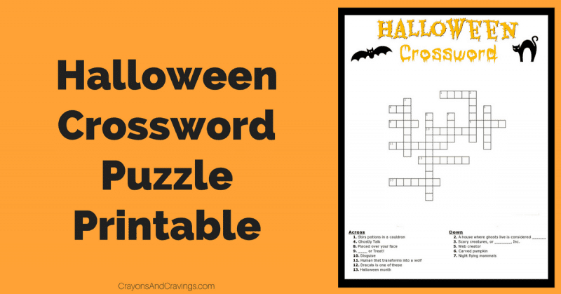 Halloween crossword puzzles for adults Mang kanor pornhub