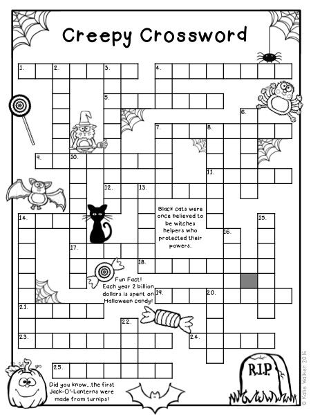 Halloween crossword puzzles for adults Escort mykonos