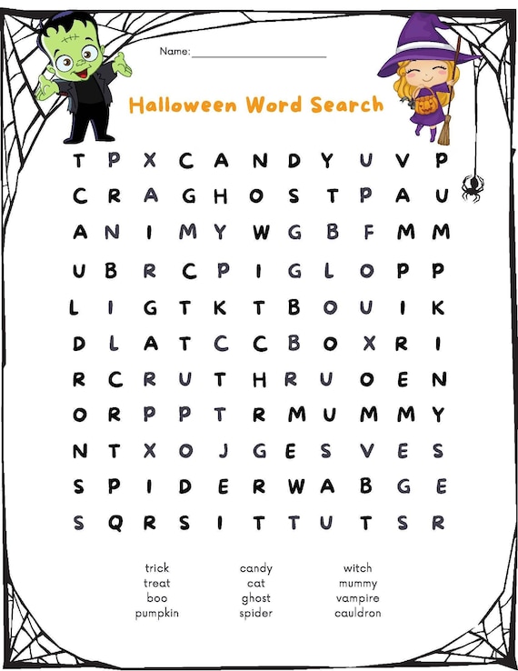 Halloween word search printable for adults Rwby porn video
