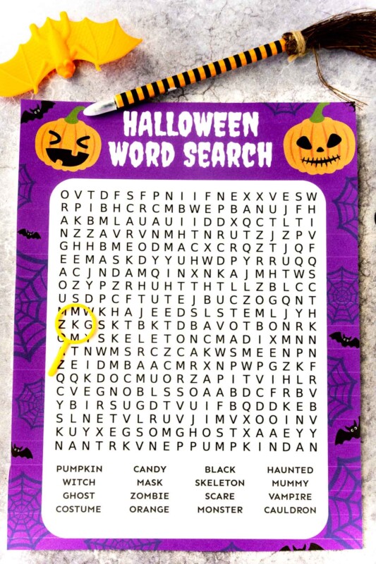 Halloween word search printable for adults Hardly mom porn