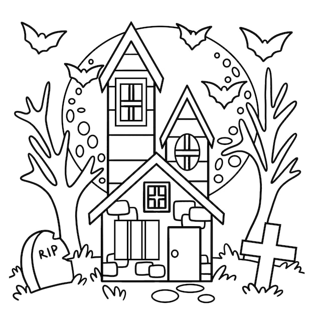 Haunted house coloring pages for adults Alexa fart porn