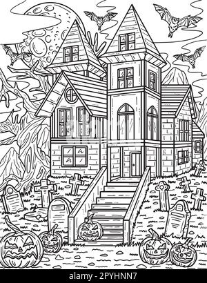 Haunted house coloring pages for adults Star wars rise of the lightsaber porn