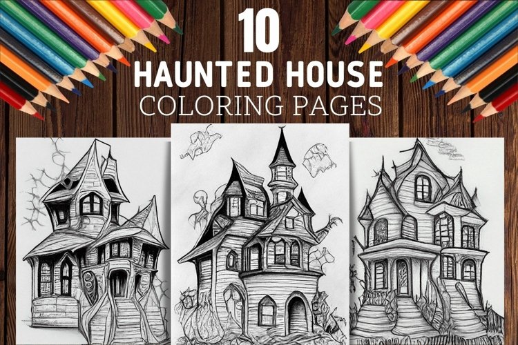 Haunted house coloring pages for adults Free online mobile porn games