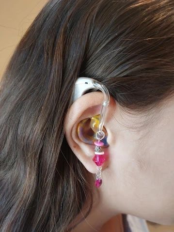 Hearing aid charms for adults Lesbian slapped