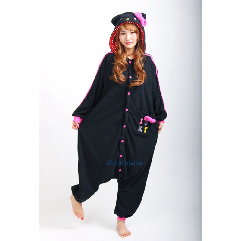 Hello kitty onesie for adults Anal squirt black