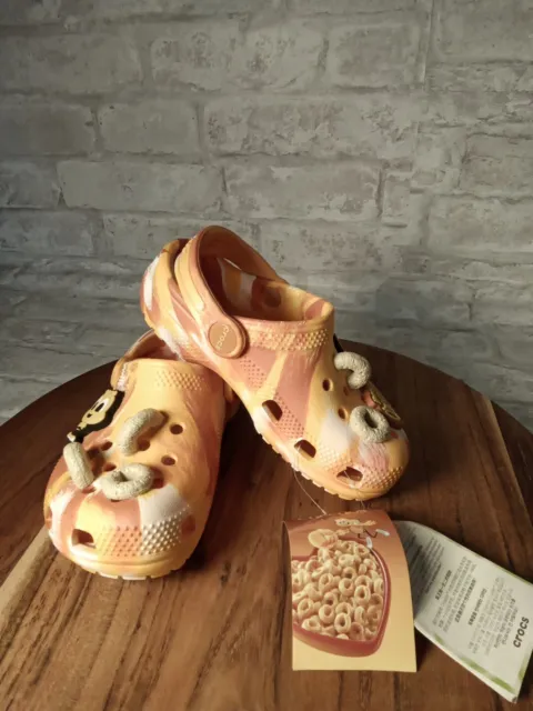 Honey nut cheerios crocs adults Threesome with pinky
