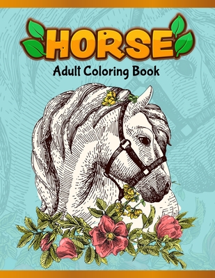 Horse coloring book for adults Adult store gainesville ga