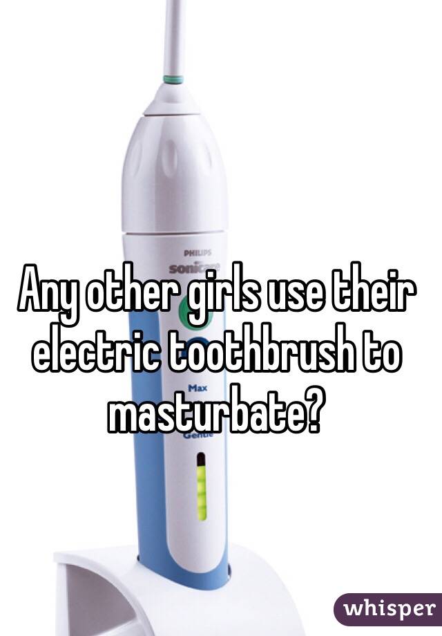 How to masturbate with an electric toothbrush Caught masturbating by hidden cam