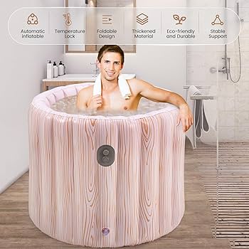 Inflatable adult bath tub La profe bisexual