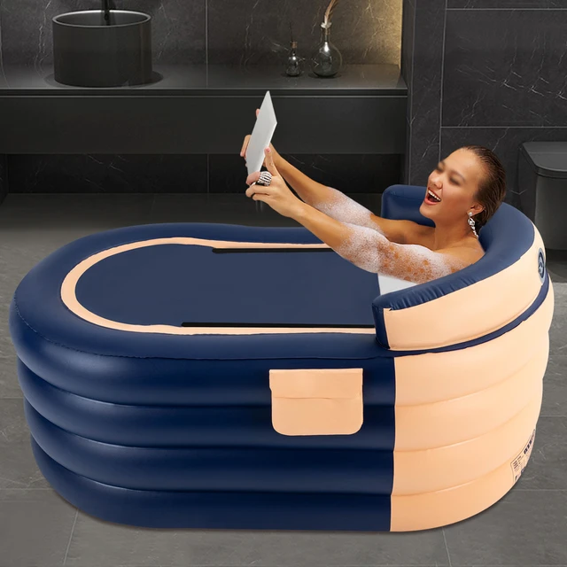 Inflatable adult bath tub Hannahowo lesbian