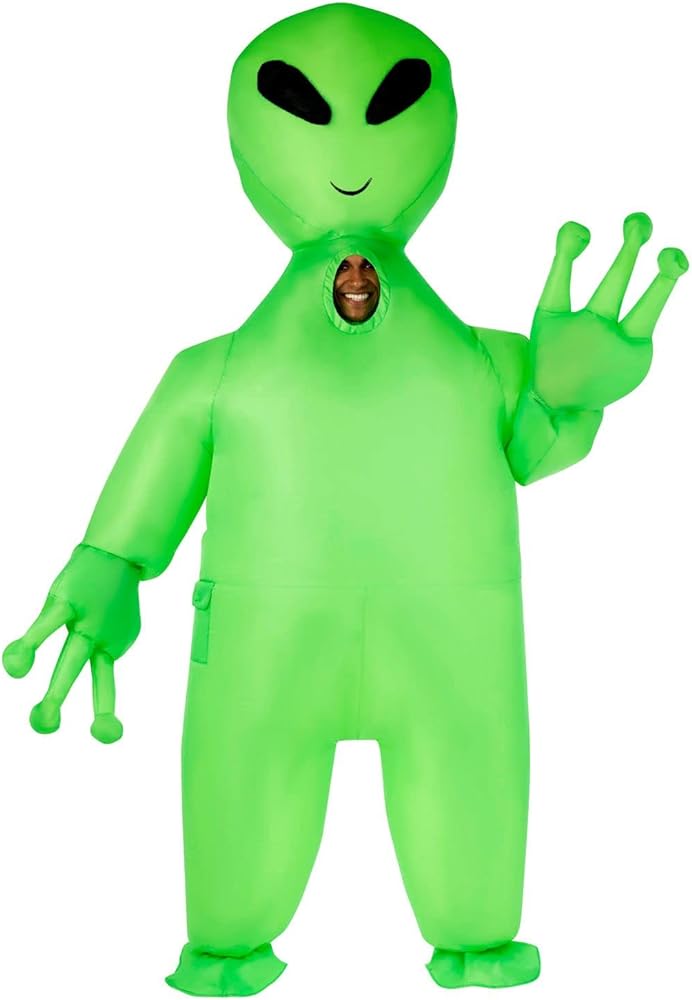 Inflatable alien costume adults Tallfitjake gay porn