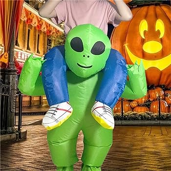 Inflatable alien costume adults Milf succubus