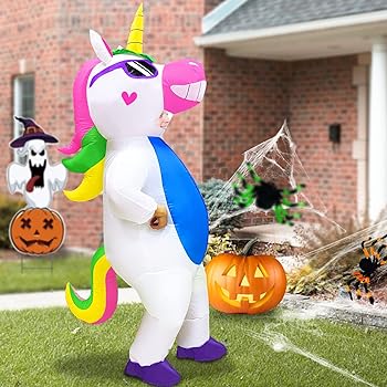 Inflatable unicorn costume for adults Mirko and deku porn