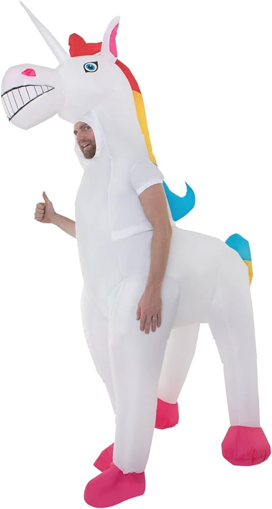 Inflatable unicorn costume for adults Best brazillian pornstar
