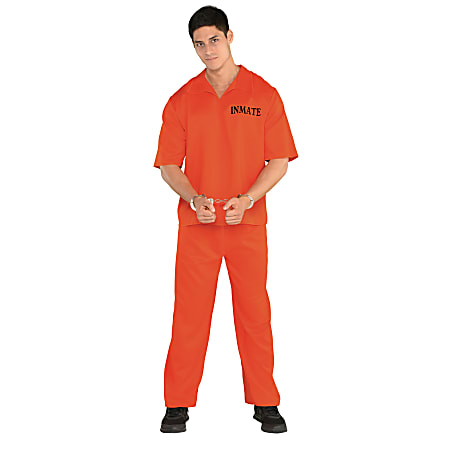 Inmate adult costume Huge oral cumshots