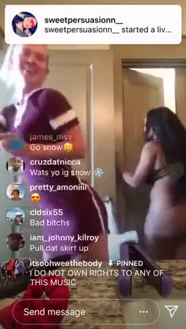 Instagram live twerk porn Julia uliane porn