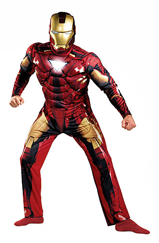 Iron man costume adult Kira perez strapon