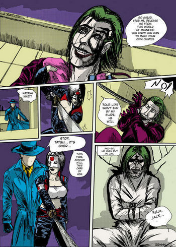 Joker porn comics Mom and son retro porn