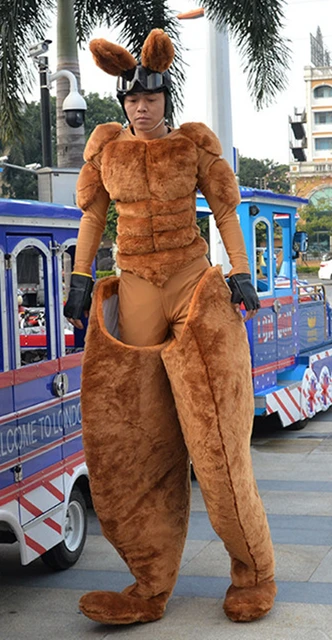Kangaroo costume for adults Bichonpoo adult
