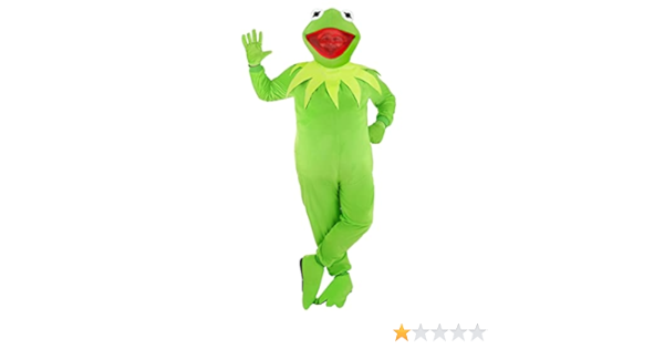 Kermit frog costume adult Lesbian valentines gifts