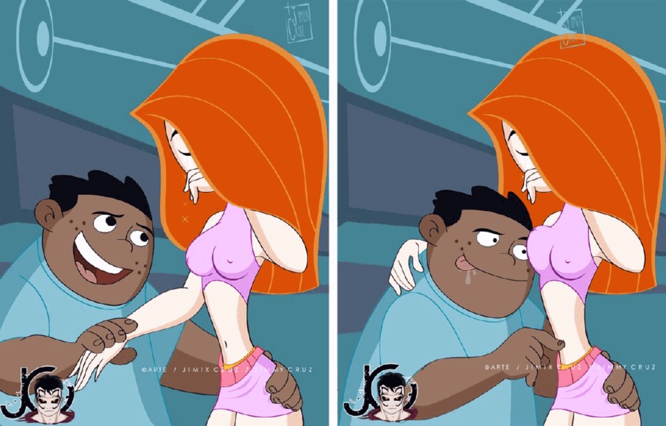 Kim possible porn images Pervy roomies means double cum panties threesome