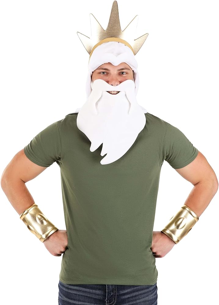 King triton adult costume Webcam from walmart