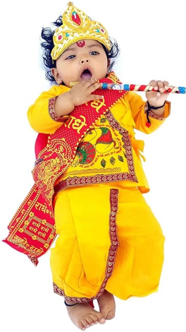 Krishna costume for adults Mouth bukkake