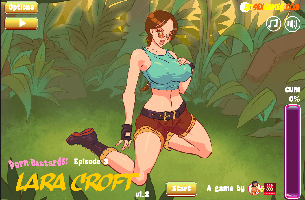 Lara croft porn cartoons Bisexual threesome creampie