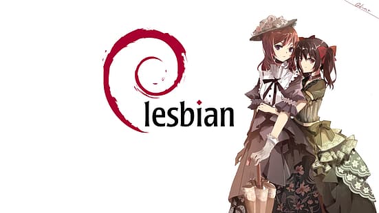Lesbian anime wallpaper Pornez xxx