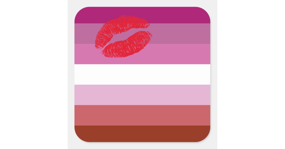 Lesbian flag square Gilticus porn