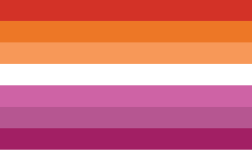Lesbian flag square Was rasputin bisexual