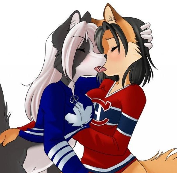 Lesbian furries kissing Porn gali